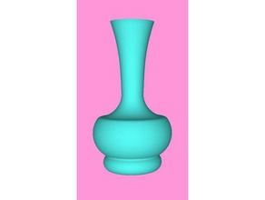 Knospe vase Kunst container Blumen-vase wslab 3d print model - Mito3D
