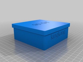 90gt kingkong box organizzazione su misura 3d print model - Mito3D