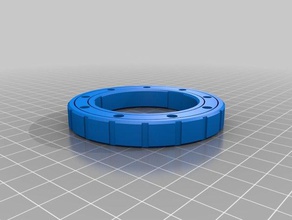 my customized parametric caged ball bearing msdd engineering 3d print model - Mito3D