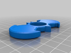 batman fidget spinner enclosed games 3d print model - Mito3D