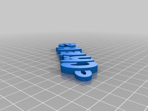 chriselda organizasyon özelleştirilmiş 3d print model - Mito3D