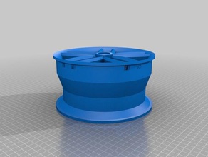 rim 3d printing wheel 3d print model - Mito3D