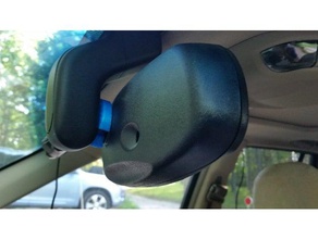 rear view mirror anti-vibration cushion automotive vibration dampening 3d print model - Mito3D