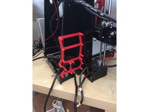 anet a6 optimized mainboard dual mosfet holder 3d printer parts bracket mount 3d print model - Mito3D