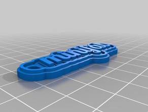 minifab chaveiros personalizado 3d print model - Mito3D