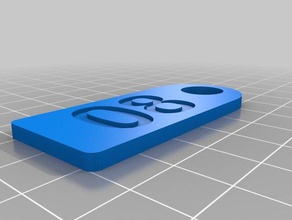 simple port cl 08 organización personalizado 3d print model - Mito3D