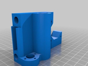my customized prusa i3 x carriage anycubic mk3 3d printer parts 3d print model - Mito3D