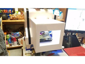 robo3d espuma gabinete & montagens Impressora 3d acessórios o calor monte 3d print model - Mito3D