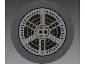 iron man arc reactor mk1 oggetti di scena arco del reattore cosplay 3d print model - Mito3D