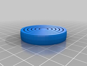facile giroscopio a 6 anelli di 44 mm diametro 8 spaziatura giocattoli meccanici su misura 3d print model - Mito3D