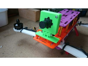 adaptateur fpv de la cámara 900 tvl r c vehículos el hovership mhq2 3d print model - Mito3D