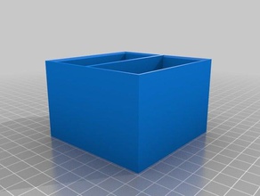 pegboard 2-12 drawer parts bin props 3d print model - Mito3D