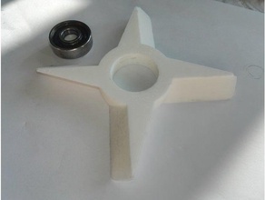 fidget shuriken spinner gadgets toy 3d print model - Mito3D