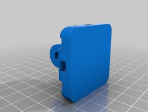 gopro zip del lazo de 3x la cámara ziptie 3d print model - Mito3D