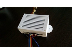 4 module de relais la boîte l'électronique 3d print model - Mito3D