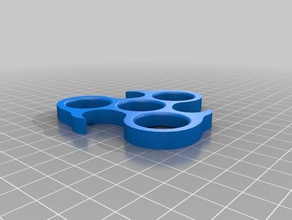 relevé fidget spinner jouets & jeux edc jouet tri fidgetspinner main filateurs toupie 3d print model - Mito3D