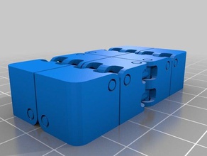 kobayashi fidget cubo de tamaño reducido puzzles 3d print model - Mito3D