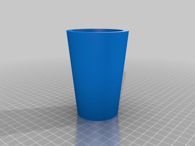 il mio personalizzato tazza d'acqua customizer food & drink su misura 3D print model - Mito3D