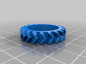 doublehelixgear mid section repaired redcurse geared spinner toy & game accessories 3d print model - Mito3D