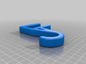 crochet de sac bureau 3d print model - Mito3D