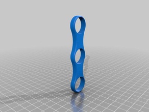 spinner anillo los anillos fidget linterna verde 3d print model - Mito3D