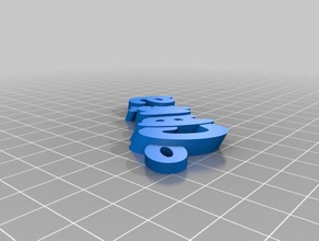 clarisa organization customized 3d print model - Mito3D