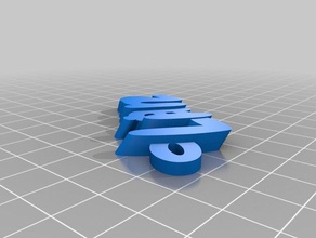 lian organização personalizado 3d print model - Mito3D