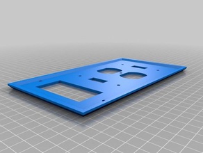 alternar duplex decora do agregado familiar personalizado 3d print model - Mito3D