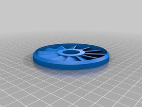 turbina fidget giratório brinquedos & games 3d print model - Mito3D