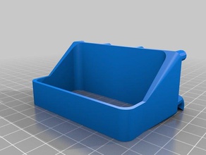 anémomètre pegboard cintre porte-outils & boîtes personnalisé 3d print model - Mito3D