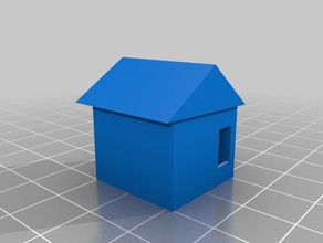 angela's house red 3d printing 3d print model - Mito3D