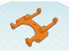dessin de la base du robot glisser - heavy duty porte-stylo robotique arduino racine machine 3d print model - Mito3D
