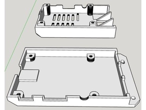 raspberry pi case - prusa i3 mk2 montieren 3d Drucker Zubehör octoprint pi-Fall pi-2 pi-3 3d print model - Mito3D