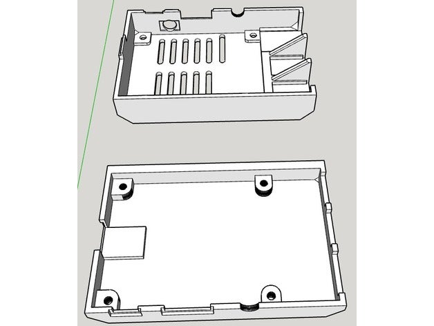 raspberry pi caso - hifiberry dac+ musica recinto dac 2 3 custodia 3D print model - Mito3D