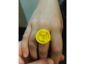 umineko they cry - ushiromiya family ring rings beatrice eagle one winged 3d print model - Mito3D