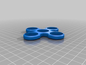 fidget spinner 4 legs mechanical toys customized 3d print model - Mito3D