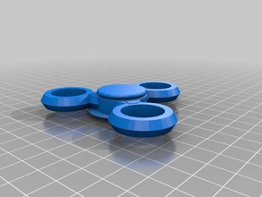 3 nó centavo giratório mecânico de brinquedos personalizado 3d print model - Mito3D