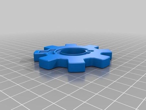 ar15 bolt spinner mechanical toys fidget 3d print model - Mito3D