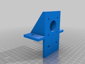 hypercube z-motor-mount 4040 Profil 3d-Drucker Teile 3d print model - Mito3D