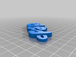 pappa organización personalizado 3d print model - Mito3D