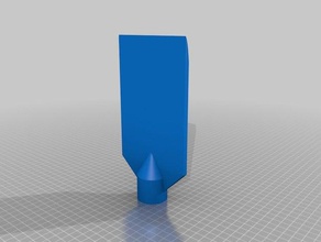 wide dyson nozzle household supplies customized 3d print model - Mito3D
