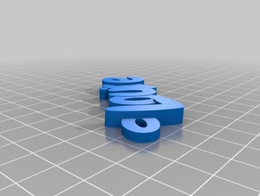 louise organización personalizado 3d print model - Mito3D