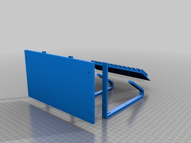 hamilton siringhe stand La stampa 3d 3D print model - Mito3D