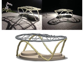 stage concept Skulpturen Vogel-nest Bühne 3d print model - Mito3D