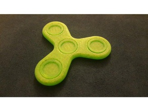 fidget spinner - imprimable pas de roulements jouets mécaniques jouet imprimer la place 3d print model - Mito3D