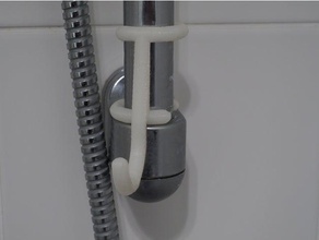 shower hook bathroom 3d print model - Mito3D