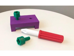 battat vida oyuncak mekanik oyuncaklar cıvata çocuklar vidalama 3d print model - Mito3D