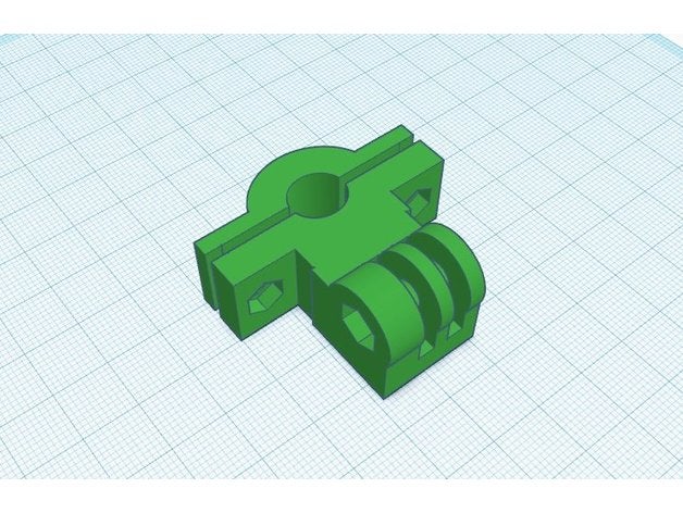 gopro-10 mm montieren Kamera 3D print model - Mito3D
