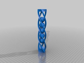 il mio personalizzata a sfera s cage twist5bal l'arte interattiva su misura 3d print model - Mito3D