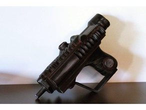 biker scout blaster props cool diy nice pistol prop star wars stormtrooper trooper 3d print model - Mito3D